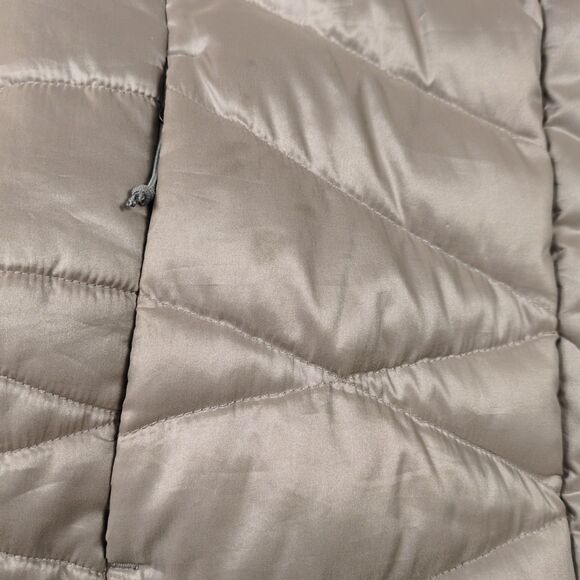 The North‎ Face Womens S Aconcagua 550 Down Puffer Vest Silver Gray Jacket Hike - Picture 13 of 13